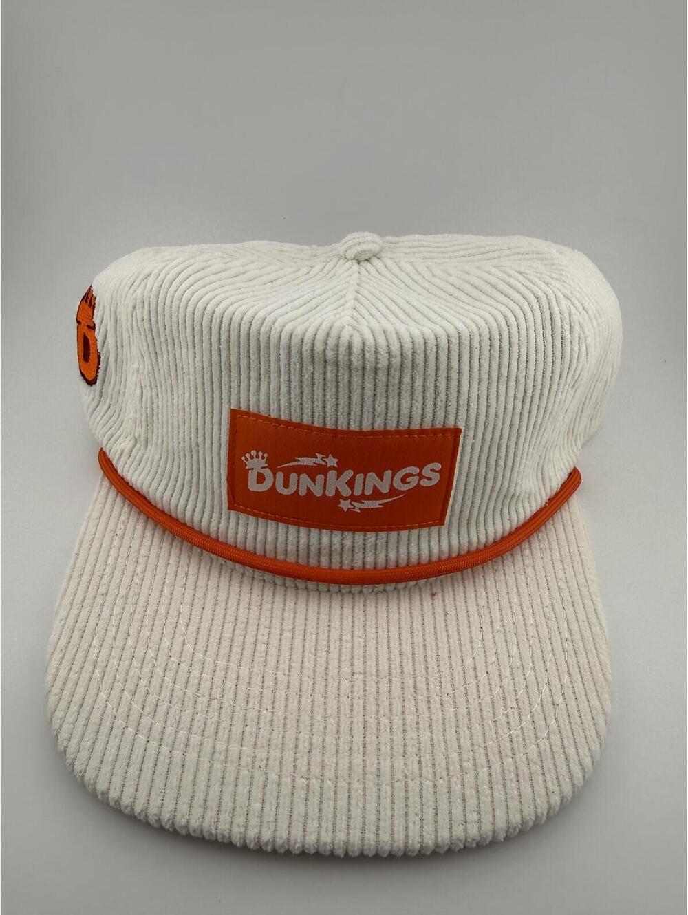 Dunkin DunKings Corduroy Snapback Hat, Super Bowl LE 2025